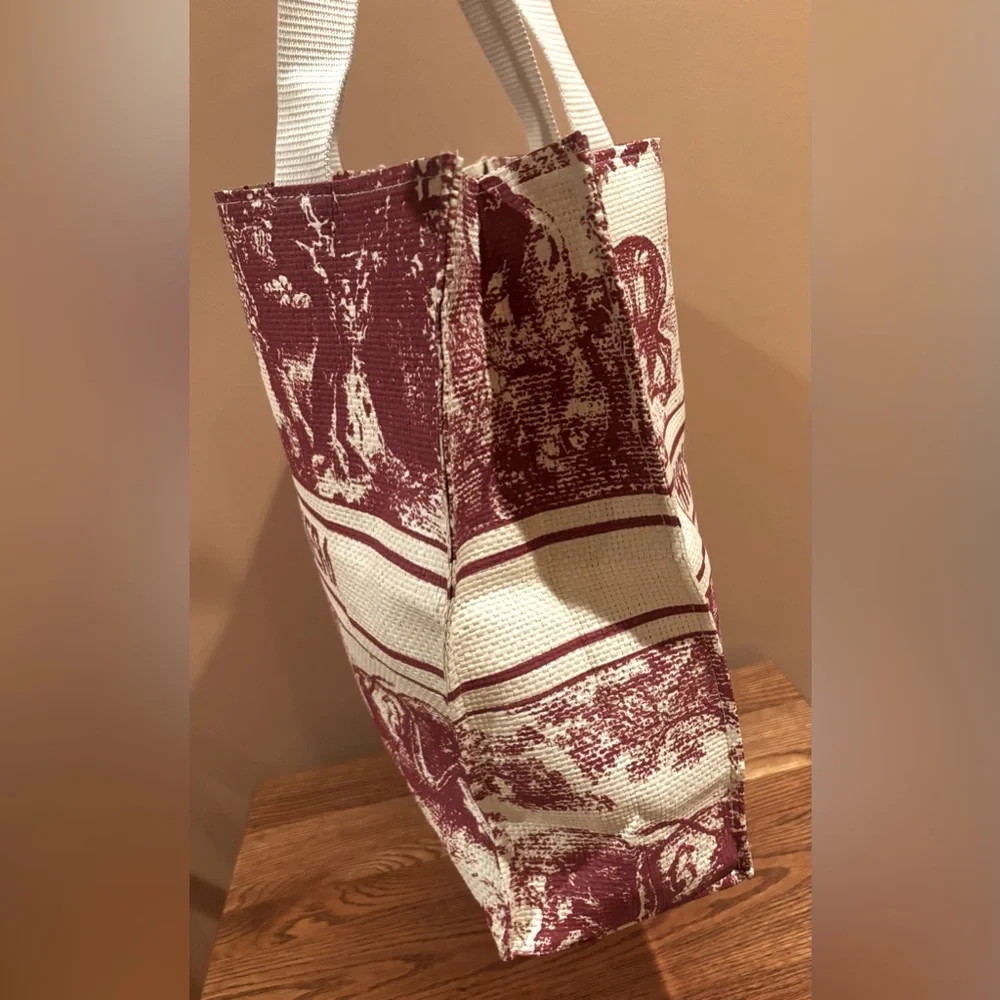 CHRISTIAN DIOR DIORIVIERA RATTAN TOTE BAG - LIMITED EDITION - Picture 3 of 6